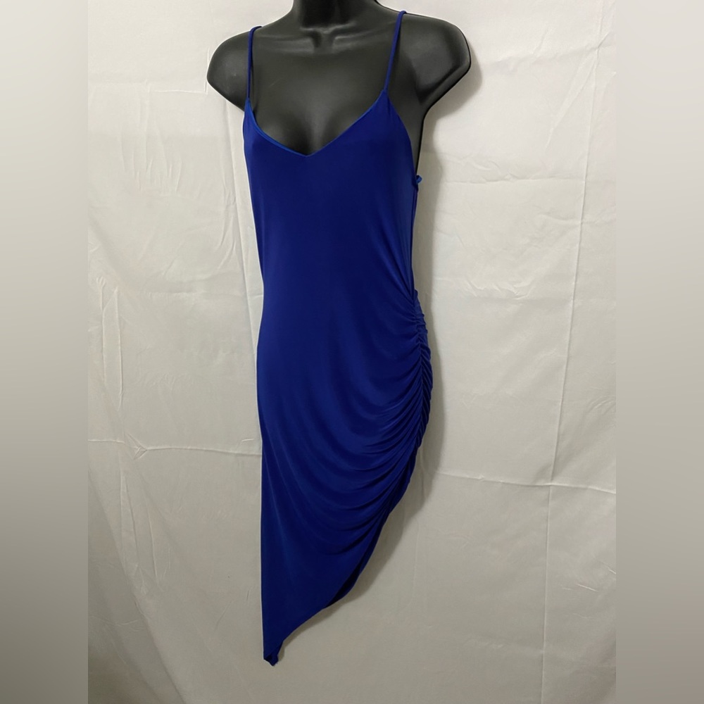 Womans Dress Saints 21 Small Navy Blue Side Cut